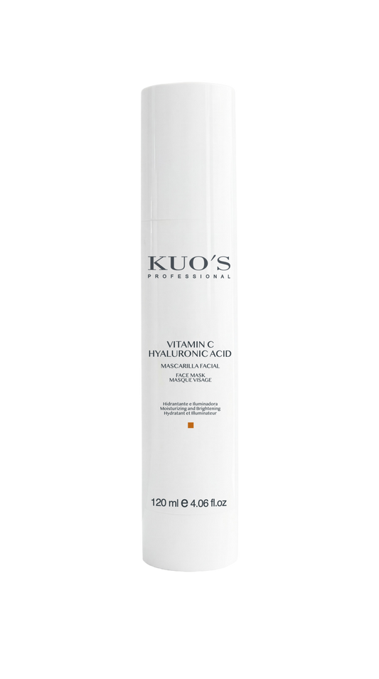 Gesichtsmaske mit Vitamin C und Hyaluronsäure